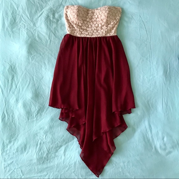 Dresses & Skirts - two-tone chiffon dress